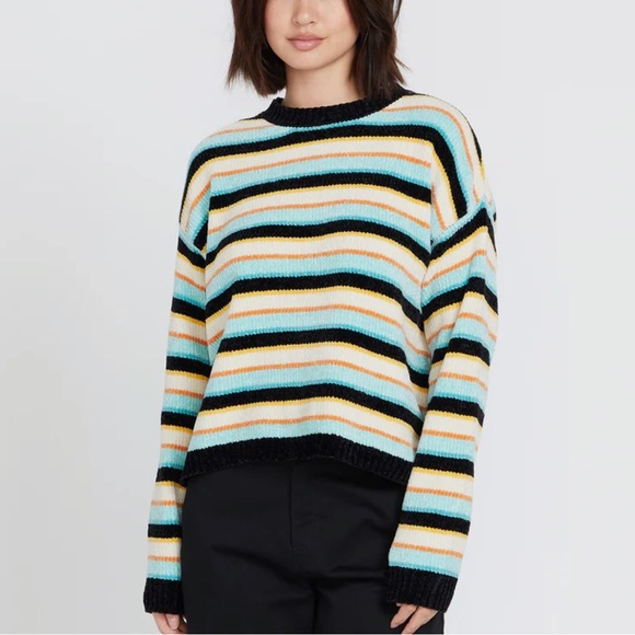 NEW Volcom Bubble Tease Chenille Sweater - Picture 10 of 10